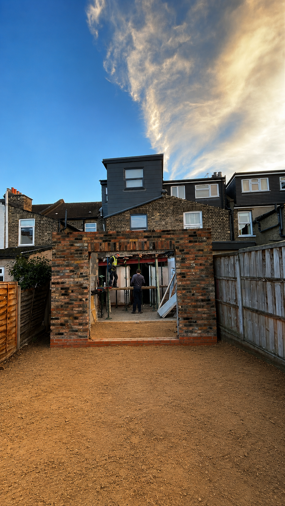 Structural Brickwork & Steel Frame — Walthamstow, E17